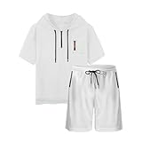 ☑️【Pflegeleicht】: Dieser Sportanzug ist maschinenwaschbar und behält auch nach Wäschen seine und Farbe. für Männer, die Wert auf Funktionalität und Stil legen.