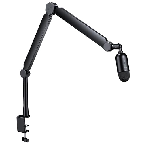 FIFINE USB Podcast Mic Kit with Boom Arm