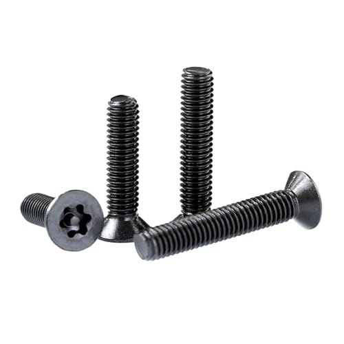 2-50pcs Security Pin Screw M3 M4 M5 M6 M8 M10 A2 Stainless Steel Torx Button Head Tamper Proof Security Screw Screws(14MM_M6 5PC