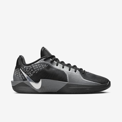 Sabrina 2 Basketball Shoes (FQ2174-001, Black/Smoke Grey/Opti Yellow/Metallic Silver) Size 53