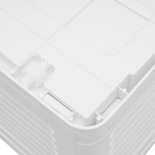 Weiß Aufbewahrungsbox Aufbewahrungsorganizer Aufbewahrungsbox mit Decke, für Schlafzimmer, Badezimmer, Kleiderschrank, Waschküche, Hauswirtschaftsraum, Kinderzimmer, Klassenzimmer, Büro