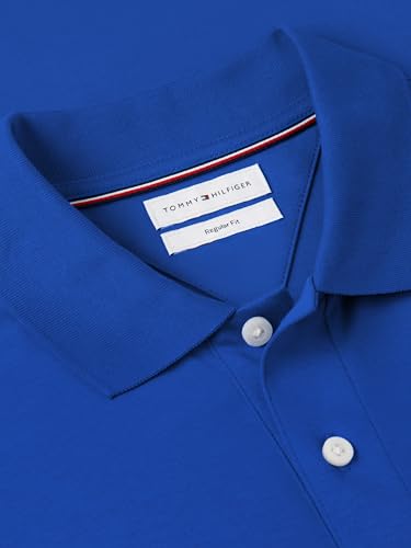 Image of Tommy Hilfiger Mens Short Sleeve Casual Polo Shirts in Regular Fit with Liquid Cotton