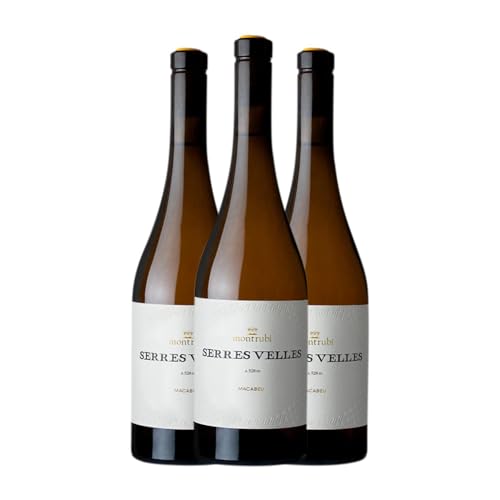 Mont-Rubí Serres Velles Macabeo: Vino Blanco Penedès Caja de 3 Botellas 75 cl Mont-Rubí Serres Velles Macabeo: Vino Blanco Penedès Caja de 3 Botellas 75 cl