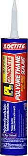 Loctite PL S20 Polyurethane Self Leveling Concrete Crack Sealant, 10 Ounce Cartridge, Masonry