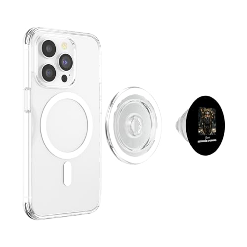 PopSockets MagSafe Jésus Cyborg pour regarder vos vidéos en train