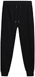 Galaxy by Harvic Boys' Sweatpants - Active Performance Fleece Basic Jogger Pants - Breathable Athletic Pants for Boys (8-20), Size 10-12, Black