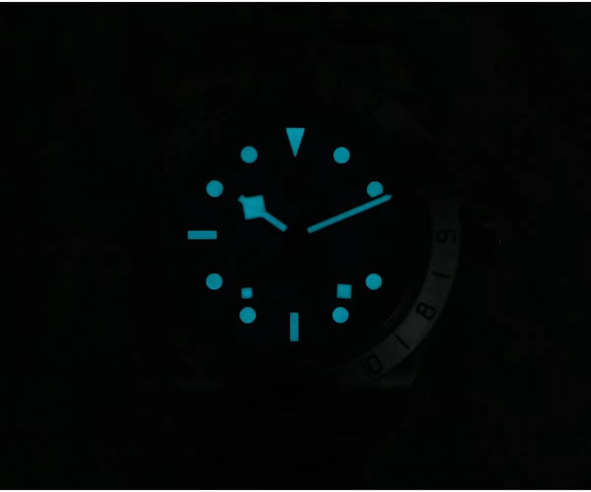 San Martin SN0054F GMT Reloj automático, 38,3 mm, cristal de zafiro