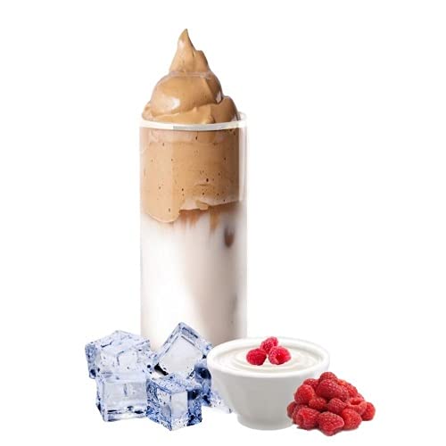 Eiskaffee mit Himbeerjoghurt Geschmack Abpackung 10 x 1 kg