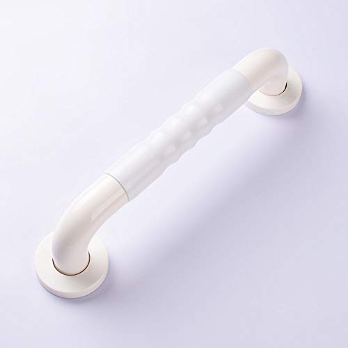 Barra de agarre de seguridad para baño, resistente, con una barra de acero inoxidable para mayor resistencia y durabilidad, adecuado para ancianos, pasamanos individual para baño, ducha, inodoro