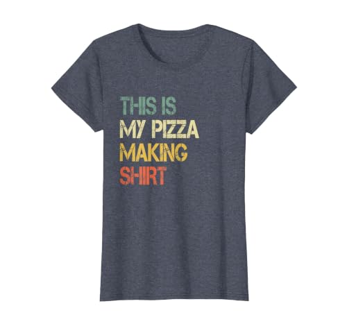 Funny Love Pizza Making Party Chef Pizzaologist Pizza Maker T-Shirt, Women, Heather Blue, XX-Large