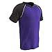 CHAMPRO Bunt Light Weight Mesh Jersey - Baseball, Soccer, Youth Large, Purple,Black,White