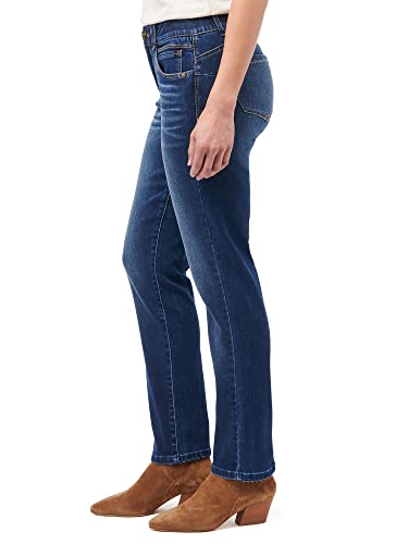 Democracy Women's Ab Solution High Rise Straight Leg Jean3