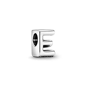 Charm Pandora 797459 argent femme lettre E