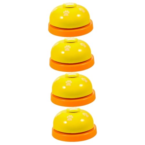 HAPINARY 4pcs Compact Pet Training Bell Dog Potty Training Tool Eating Bell for Pet Door