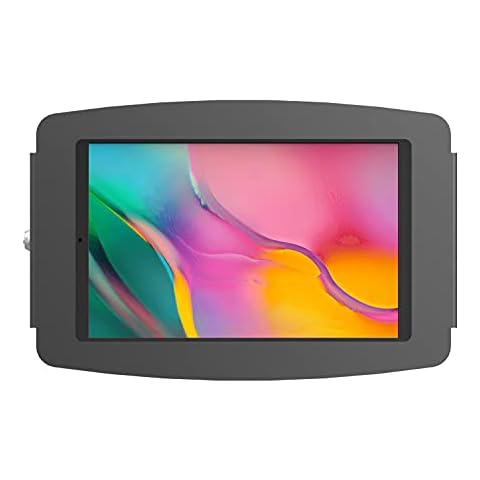 Compulocks' Space Samsung Galaxy Tablet A 10.1" 2019 Security Display Enclosure with Keyed Lock - Black. Wall or Counter Mount. Compatible with 100mm VESA Arms and Stands (1910GASB) Cover