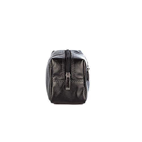 Necessaire masculina em couro Daily - Preta