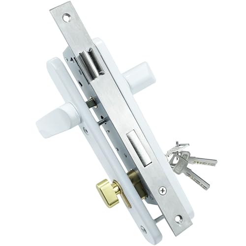 Cerradura de embutir de acero inoxidable para puertas interiores del hogar 2