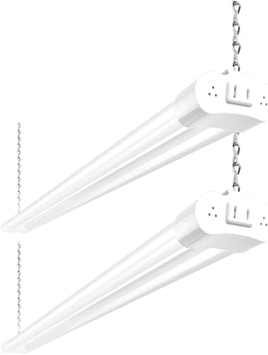 hykolity 2 Pack 4FT Linkable LED Shop Light for...