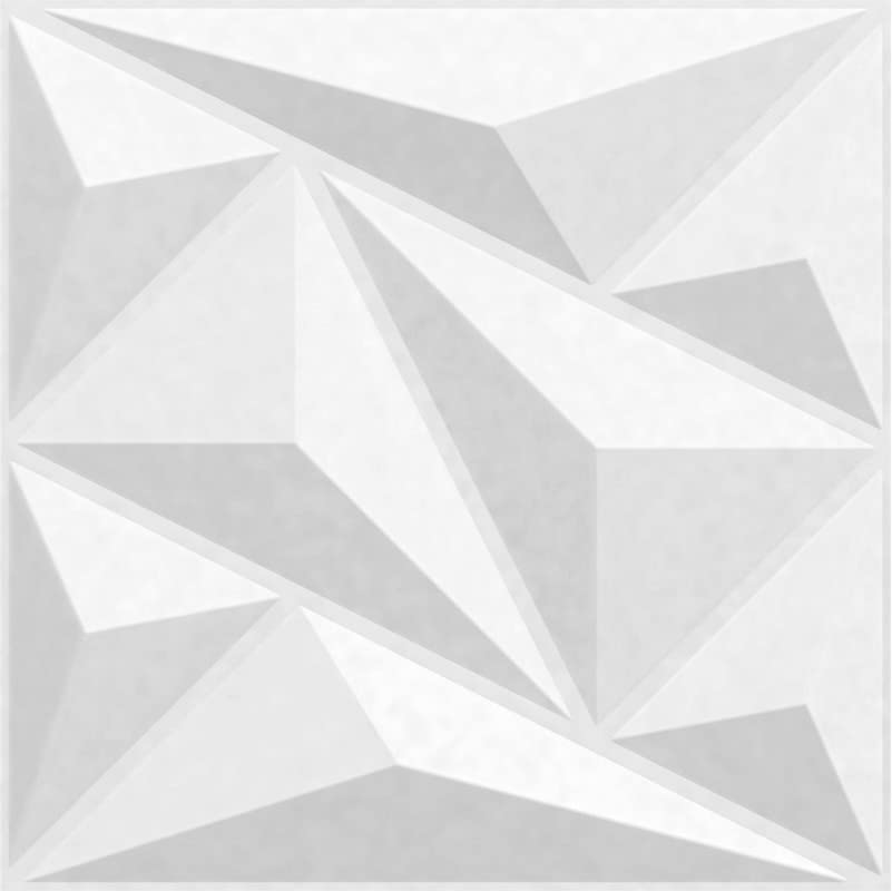 Image of 3D Wall Panels I 3D Wall Tiles for Home Decor Office I Embossed and Paintable I Alps Design I Panel Size 20 inch x 20 inch I Pack of 1 Panel I Wall Covering Area 2.75 Sq.Ft (PVC).