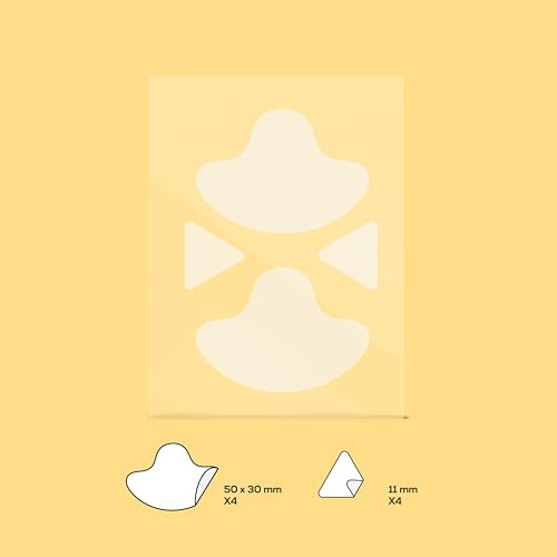 Hanhoo T-Zone Pore Patch, 4 Pore Patches and 4 Triangle Blemish Patches, Impr...