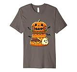 Halloween Hamburger Chesse Burger Bat wings Premium T-Shirt