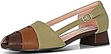 Lulu Hun GEORGIA Vintage Budapester BROGUE Mary Jane Retro PUMPS Blk Rockabilly
