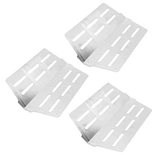 Plaque chauffante pour gril, résistance à la corrosion, entretien facile, tente chauffante pour gril en acier inoxydable pour remplacement