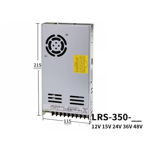 Alimentation LRS-350-24V de 350W boîtier métallique ajouré - 3