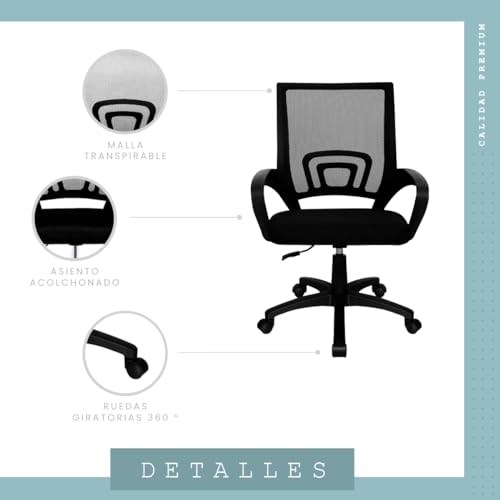 La mejor comparación de Sillas para escritorio de esta semana. 21 Imagen adicional