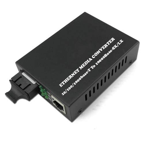 ULTRABYTES Ethernet Media Converter 10/100/1000 Base-T to 1000 Base-SX/LX FX Fast Ethernet Single Mode SC Fiber Media Converter-image-30