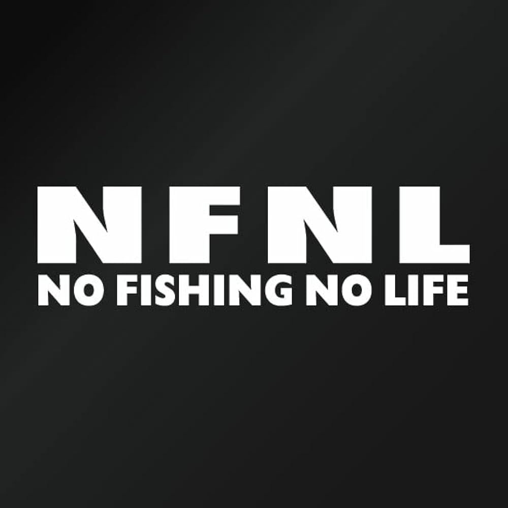 Amazon | 【カッティングステッカー NO FISHING NO LIFE 057