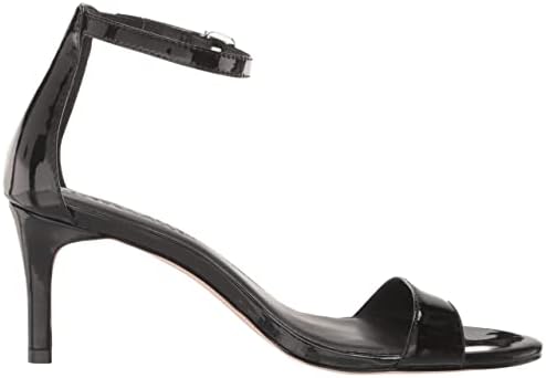 Rebecca Allen Women's The All Day Two Strap Heeled Sandal, Black, 8.5 | Image 5