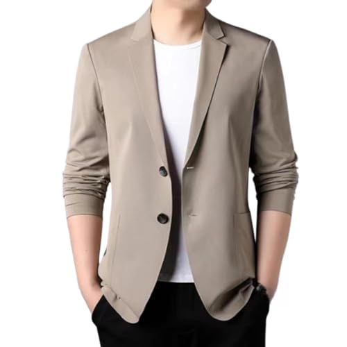 Kyayu Jacket, Men's Summer Lightweight Suit Jacket, 2025 Casual Lightweight Business Lapel Blazer