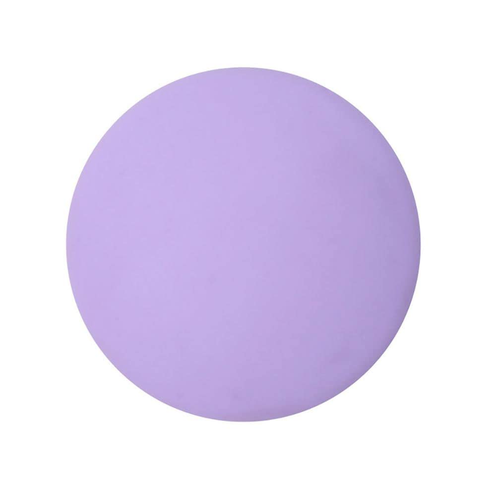 SEIWEI ?Silicone Door Stop Wall Protector Door Knob Handle Covers Guard Pads Self Adhesive Round (Purple, 1 PCS)