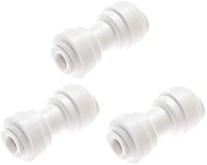 Avanti 3/8" to 1/4" Reducing Straight Union Connector for drinking water filter RO reverse osmosis