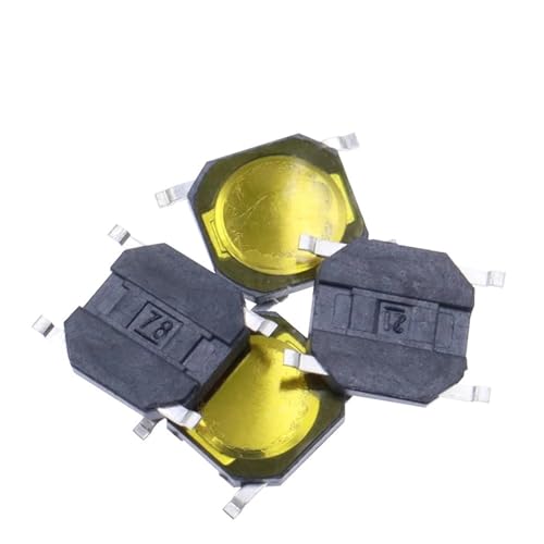 Interrupteur tactile à membrane SPST-NO 4x4x0,8 mm miniature ultra-plat, 20 pièces