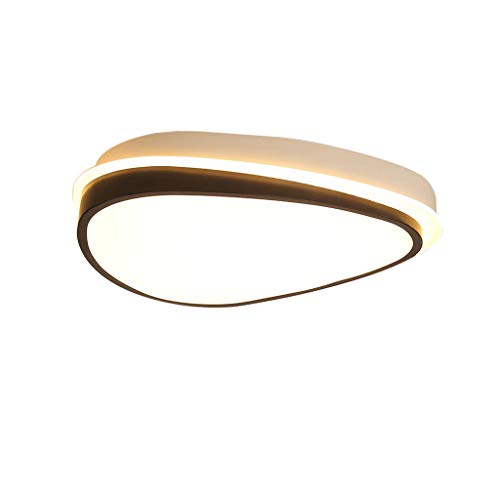 Preisvergleich Produktbild JYDQM Einfache Moderne Atmospheric Fernbedienung Schwarzweiss mit Deckenleuchte Aisle Balkon Stufenlos Kontrolllampen