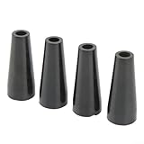 4er-Pack Flux-Cored Airless Schweißdüsen für MB15, 14AK, 15AK MIG Schweißgeräte - Hitzebeständige Gummi-Holzkonstruktion mit konischem Fließdesign