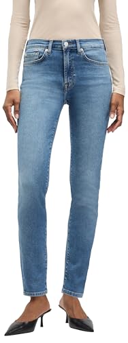 Jean Roxanne 7 For All Mankind en denim premium Oceanstone 23W