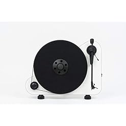 Pro-Ject VTE Bluetooth Tourne-Disque à positionnement Verticale, Droite, Blanc - Les Beatles, Paul McCartney, John Lennon, RIngo Starr, George Harrison