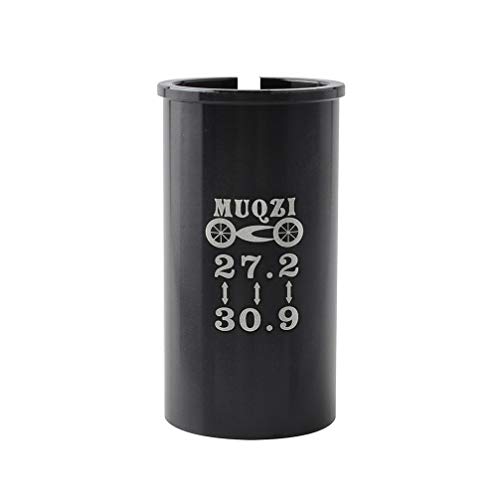Garneck - Adaptador para poste de asiento, 27,2 mm a 30,9 mm