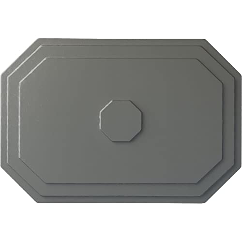 Image of Ekena Millwork Felix Ceiling Medallion, Silver