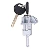 HouYeen Front Left Door Lock Barrel Cylinder with 2 Keys for 3 Series E46 316i 320ci 318ci 330ci 320cd 330cd 1998-2007 #4