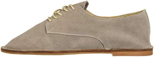 KAANAS Women's FIANO LACE-UP Oxford Flat Shoe, Cement, 7 Regular US | Image 7
