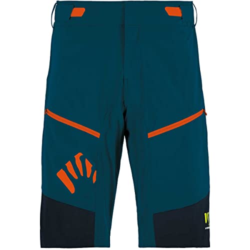 Karpos Pantaloncini Rapid Baggy, Moroccan Blue-Space-Tang, S