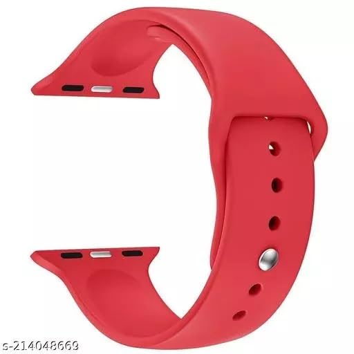 safusion smart Watch Band Series 6/5/4/3/2/1 SE 42mm 44mm 45mm Soft Silicone Fitness Replacement Accessories Straps Wristbands for smart Bands for Women Men (Red) (B0CCMST2DB) Amazon Price History, Amazon Price Tracker