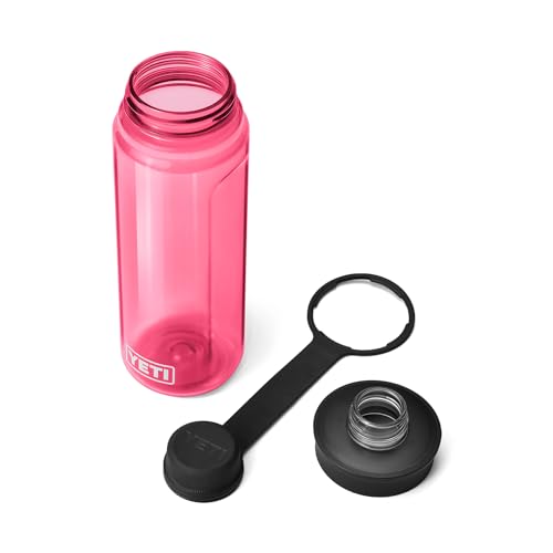 Image of YETI Yonder Water Bottle with Yonder Tether Cap, Lightweight, Leakproof and BPA-Free