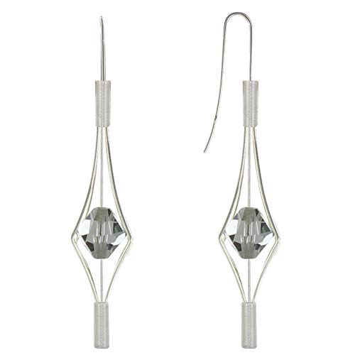 Boucles d'oreilles argent 925 lanterne grand modèle pour vos soirées