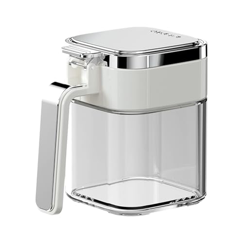 Salero y azucarero | 380 ml, recipiente para salero – Recipiente hermético para especias con tapa para azúcar salada, soporte para golpear y caer