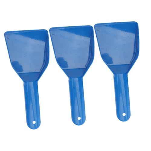 CIYODO Pala Quitahielos Multifuncional para Cocina 3 Piezas Pala para Hielo de Plástico Resistente Herramienta para Quitar Escarcha Refrigeradores y Congeladores Tamaño Grande 127X28